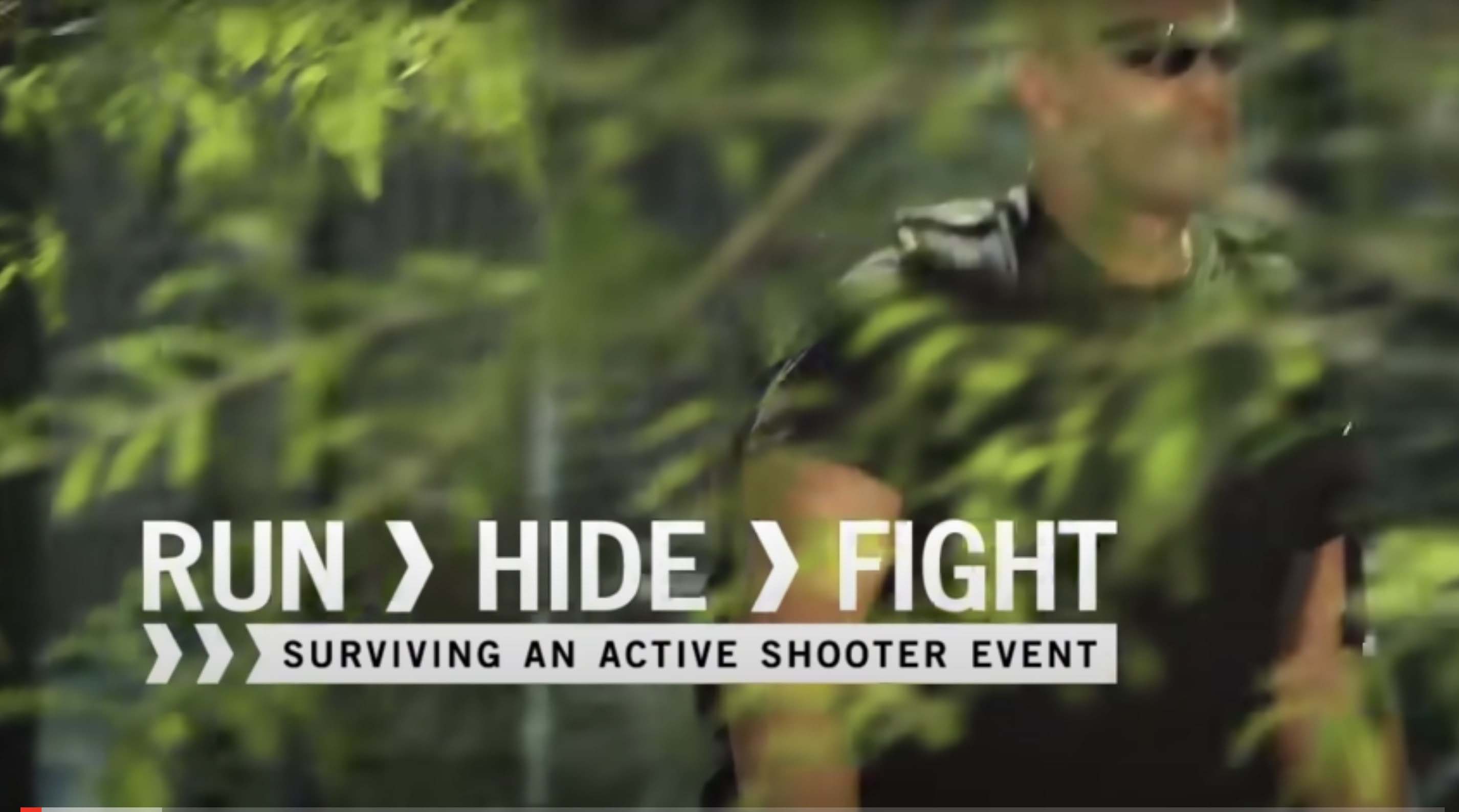 Run Hide Fight Surviving an Active Shooter Event