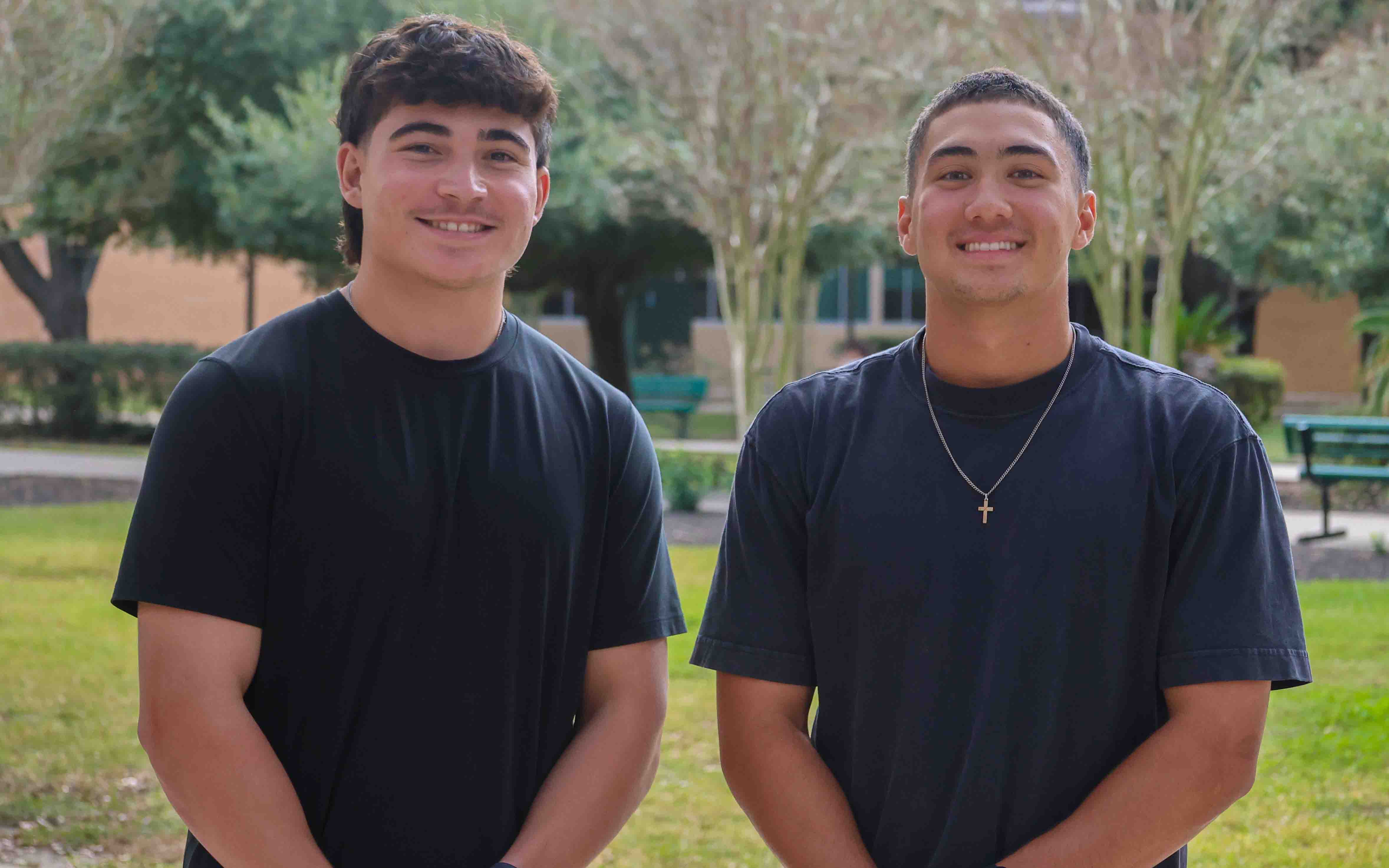 Andrew Ramos and Caleb Hill